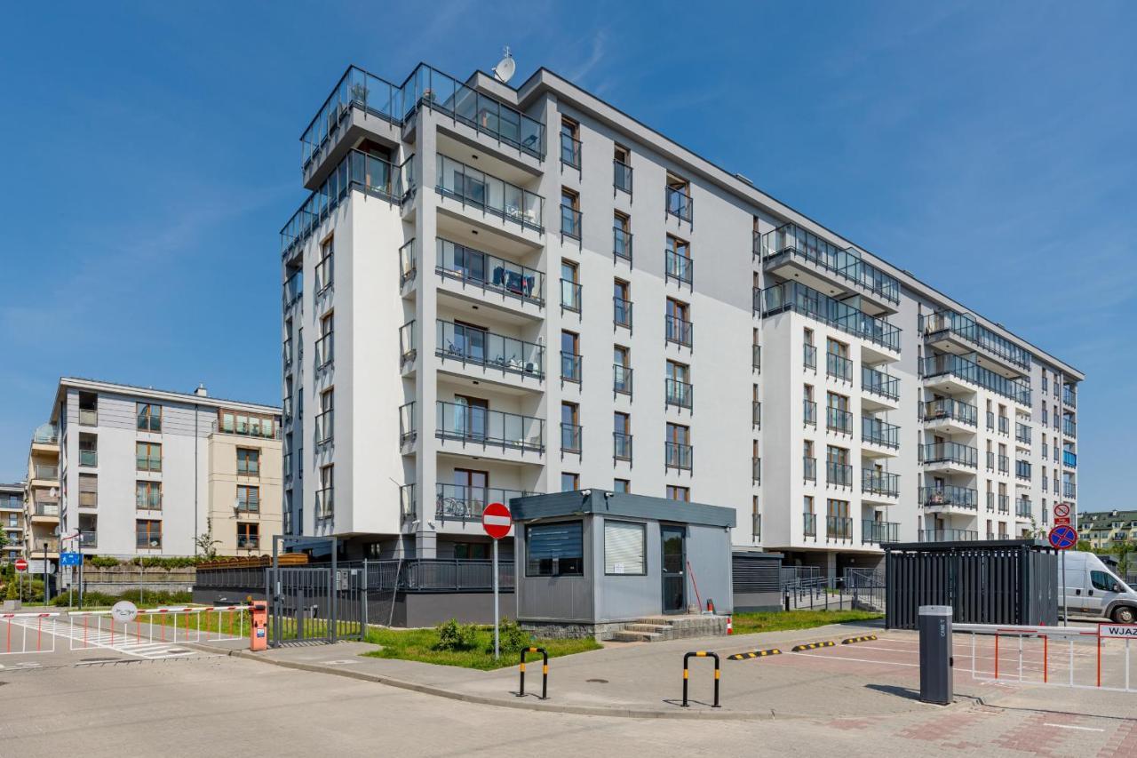 Ursus Sunny Studio For 4 Guests With Parking & Balcony By Noclegi Renters Varšava Exteriér fotografie